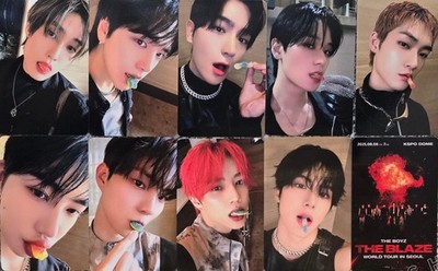 [THE BOYZ] World Tour  THE BLAZE  in Seoul Day1 Entrance Photocard