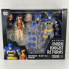 MAFEX No. 139 Batman Blue Ver & Robin  The Dark Knight Returns  Medicom Toy New