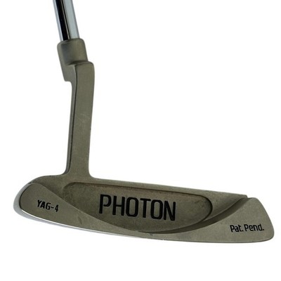 Photon Laser Nanogroove YAG-4 Milled Face Steel RH Putter Golf Club 35''
