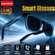 Lenovo AI Smart Glasses Bluetooth Call Music Touch Control Surround Sound Noise