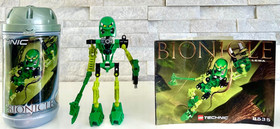 Bionicle Toa Mata Set of 6: 8531 8532 8533 8534 8535 8536 w/Canisters & Manuals