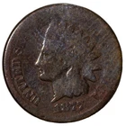 1877 Indian Head Cent 1c Good GD G+ Key Date