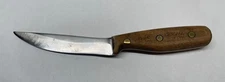 Vtg Chicago Cutlery 94S Skinning Hunting Knife 5” Blade Wood Handle Full Tang