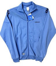 NWT Adidas Originals Carlo VIP Track Top Jacket Large Blue Trefoil Vintage 2003