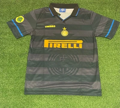 INTER MILAN RETRO 3RD SHIRT 1997/98 NEW WITH TAGS