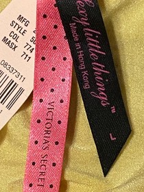 Victoria's Secret Rare 2007 Vintage Sexy Little Things Flirt L Cheeky Panty NWT 