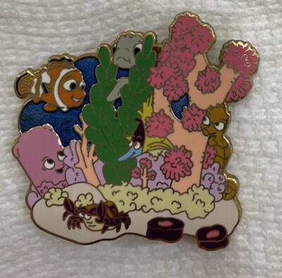 2008 Collectible Disney Pin - Nemo Ocean & Pals Series ~ LE 250 ~ Rare Find