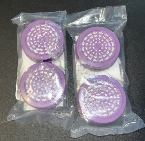 Sperian P100 Micro Filters Model 1050, 2 Packs Of 2