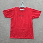 Orange County Choppers Men Shirt Large Red Logo Graphic Print Short Sleeve Tee