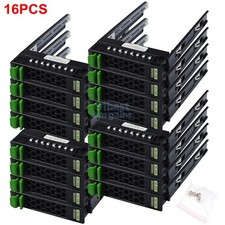 16pcs 2.5 inch SAS Hard Drive Tray Caddy Fujitsu PRIMERGY RX300 S7 A3C40135103