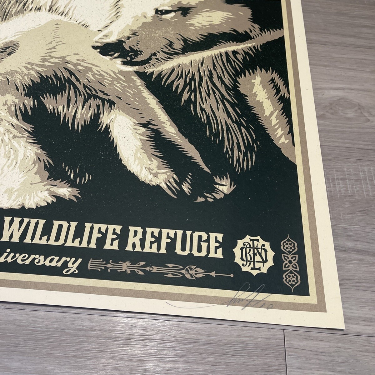 Arctic National Wildlife Refuge 50th Anniversary Art Print Shepard