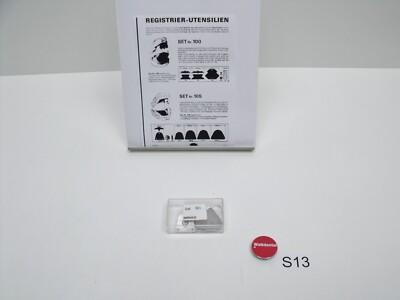 Registrierset Nr.105   Schweizer Hersteller  Condylator  InternNr.S13
