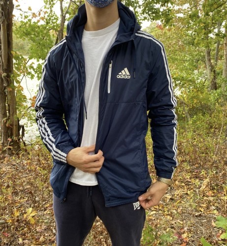 Rare Adidas Nylon Running Jacket Soccer 