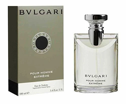 Bv|gari Pour Homme Extreme Men Eau De Toilette Spray 3.4 oz (100 ml) NIB SEALED - Image 3 of 3