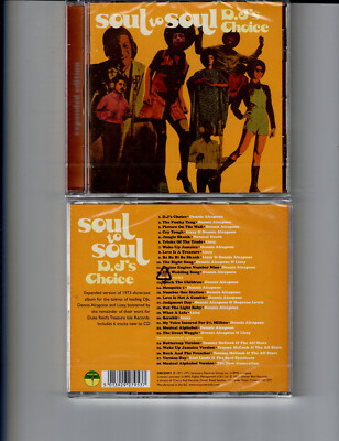 DENNIS ALCAPONE & LIZZY -SOUL TO SOUL:DJs CHOICE (CD 2022) NEW *28 TRACKS*