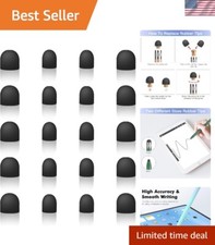 Thin Rubber Stylus Tips 20 Pcs - Quick Replacement for Touch Pad Devices