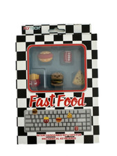 New Interchangeable Keyboard Key Caps Fast Food Style for Mechanical Keyboards