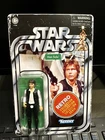 Star Wars Kenner Retro Harrison Ford Han Solo Vintage Figure On Unpunched Card