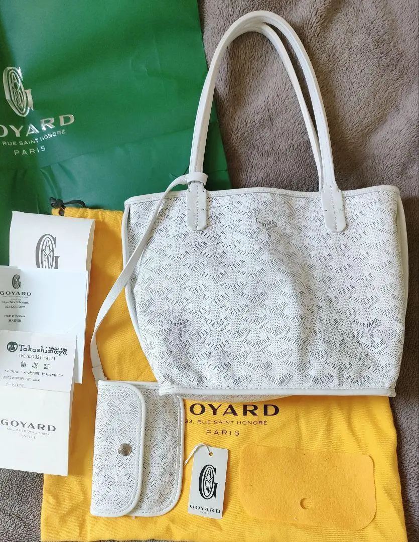 goyard small tote bag