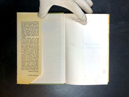 1972 How to Detect gefälschte Antiquitäten John Fitzmaurice Mills HC DJ-Buch - Bild 5 von 17