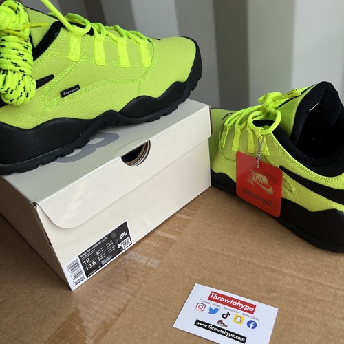 Supreme X Nike SB Darwin verde basso volt da uomo taglia 11 UK nuovissime con scatola - Foto 5 di 5