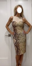 GUESS Women’s Amanda Dress Snake Print XS