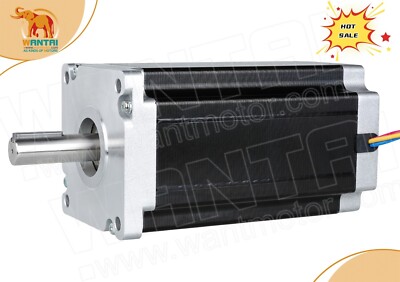 1PC Stepper Motor 23 N.m 4.8V 6.0A 110.5x205mm φ19mm shaft 2Phase BIG SALE！