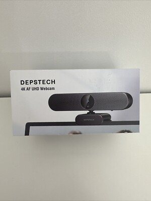 DEPSTECH DW50 Pro Webcam 4K Zoomable Camera with Microphone Remoteand Auto-Focus