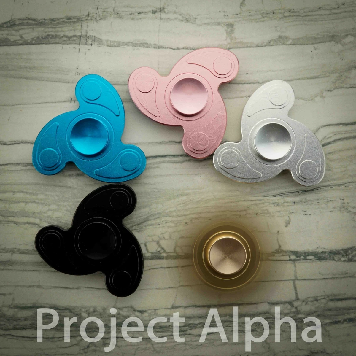 Tornado Aluminum Hand Spinner Tri Fidget Spinner Gyro Fidget Desk Toy EDC ADHD