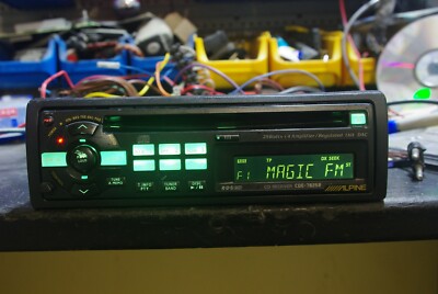Oldtimer ALPINE CDE-7825R autoradio mit CD spieler abnehmbares bedienteil
