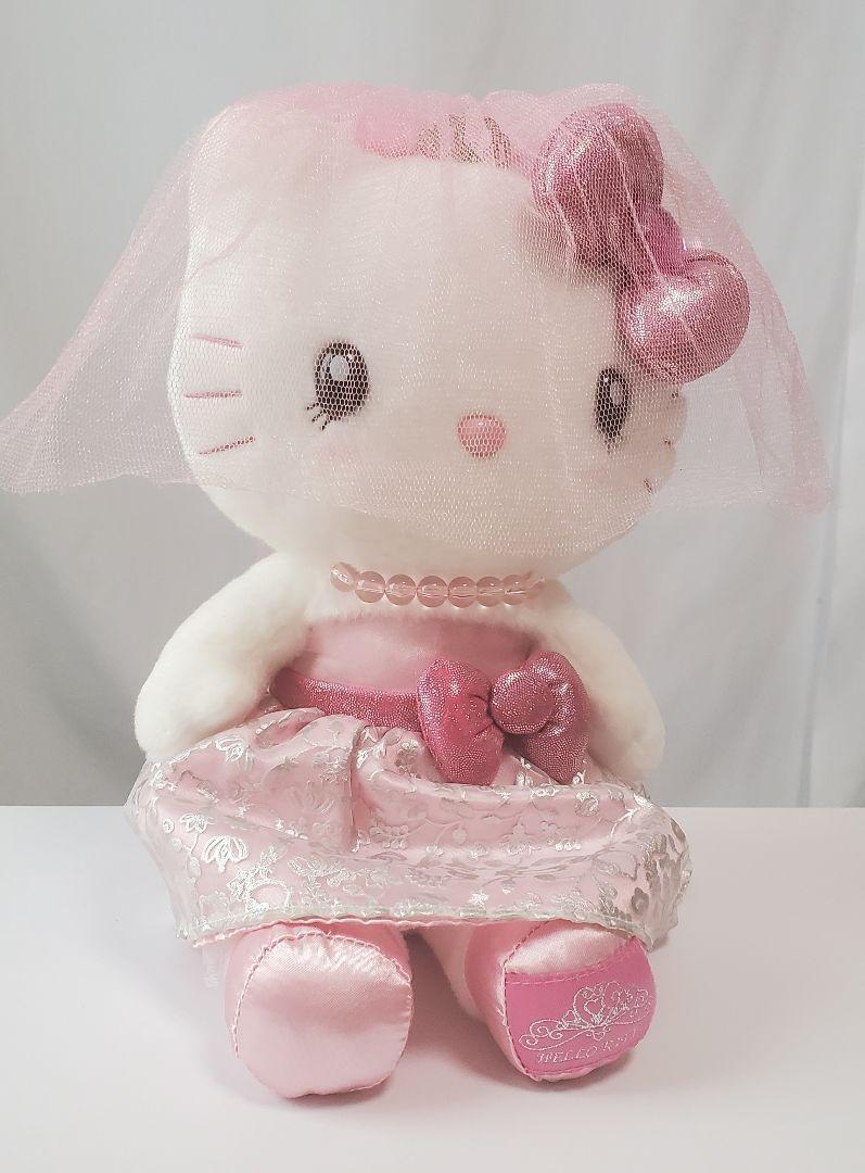USJ Hello Kitty Plush 13.0” Wedding Veil Tiara Universal Studios
