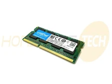 CRUCIAL 8GB 1600MHZ DDR3L 2RX8 SODIMM PC3-12800S 204PIN MEMORY CT102464BF160B