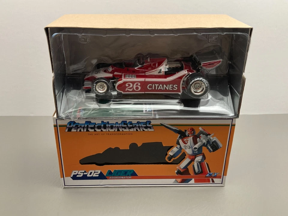 Mastermind Creations Ocular Max MMC PS-02 Liger Red Mirage Transformers Sin usar, en caja Foto 3 de 4