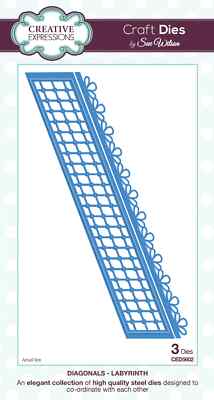 Creative Expressions Diagonalen Kollektion - Labyrinth CED5602