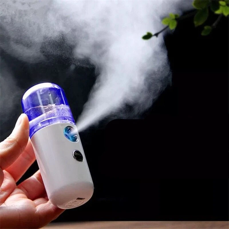 Portable Rechargeable Wireless Face Sprayer Cool Mist Maker Fogger Humidifier - Image 2 of 4