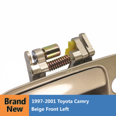Front Left Driver Side Door Handle - Beige (4M9), Fits 1997