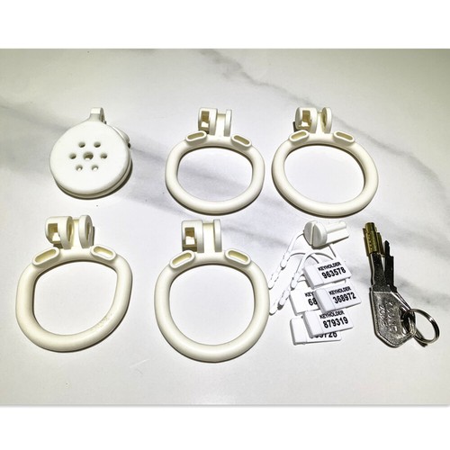 Resin Penis Cage Chastity Belt Chastity Cage Bondage Lock Bird Device BDSM - Picture 8 of 8