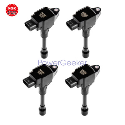 4 pcs OEM NGK Ignition Coil 22448-1HC0A For Nissan Altima Cube March Sentra 2.5L