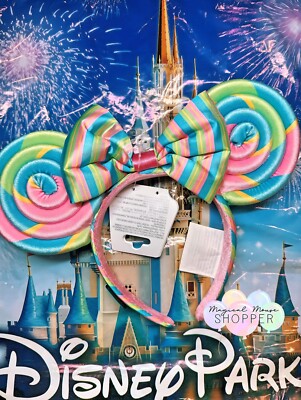 Disney Parks/Disney Eats Lollipop Minnie Ears Headband | eBay display picture 3