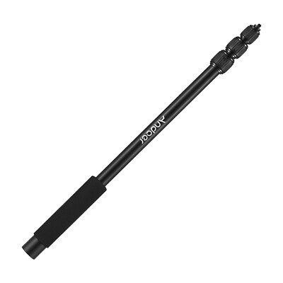 Andoer 61'' Handheld Microphone Boom Arm 4-Section Extendable Mic Arm Pole A7G3