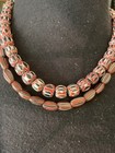 Handmade Vintage Group of Tribal Millefiori Beaded Necklaces/ Film Collection — photo 2