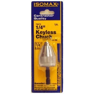 Keyless Chuck 1/4" Contractor Quality Eazypower 79675