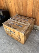 TEAC X-20R REEL TO REEL EMPTY BOX WITH FOAMS