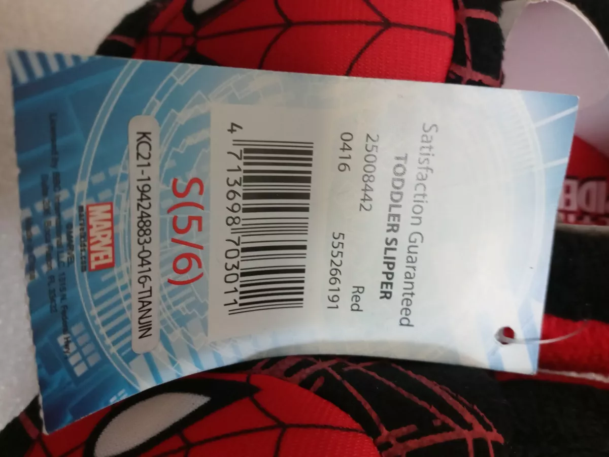 Spiderman slippers target new arrivals