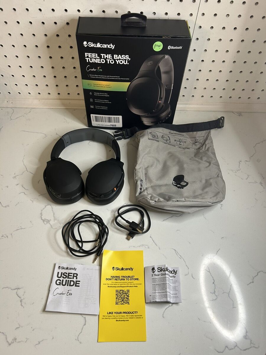 Skullcandy - Crusher Evo Over-the-Ear Wireless Headphones Skullcandy - Crusher Evo Over-the-Ear Wireless Headphones