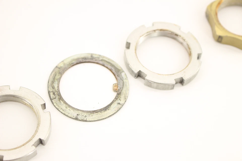 2006 Suzuki Gsxr750 Oem Front Forks Clamp Lower Triple Tree Stem NUT SET - Image 4 of 4