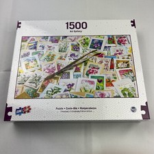 Jigsaw Puzzle 1500 Pieces Art Gallery Stamps Puzzle