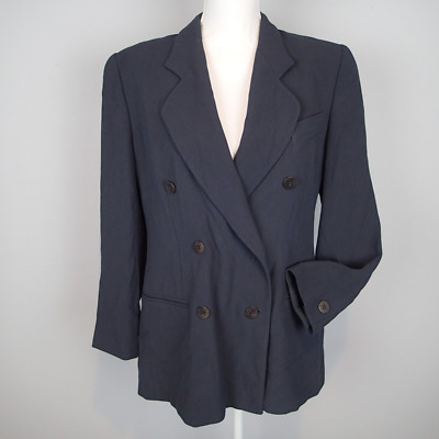 ジャケット GIORGIO ARMANI Giorgio Armani Blazer giorgio armani le collezioni BLAZER Jacket Sz 46/12 wool bl