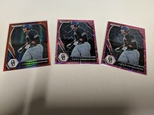 (3) 2021 Panini Prizm Draft VINNIE PASQUANTINO (Italy) RED PRIZM rookies