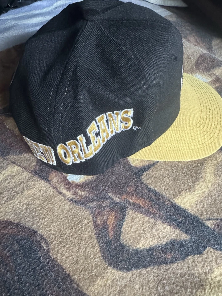 De colección Especialidades Deportivas New Orleans Saints Sidewave SnapBack Sombrero RARO Foto 2 de 4